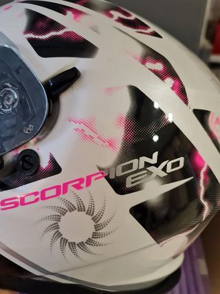 Casco integral mujer
