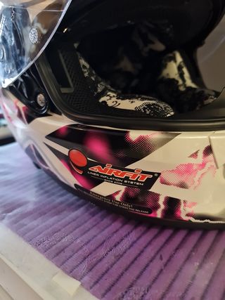 Casco integral mujer