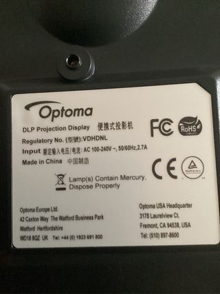 Proyector Optoma HD 141X - Full HD, 3000 lúmenes