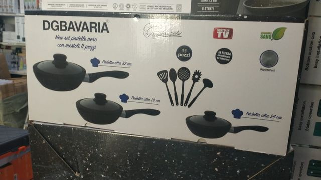 Set padelle in pietra