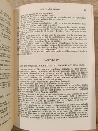 Libro 20 Años Después