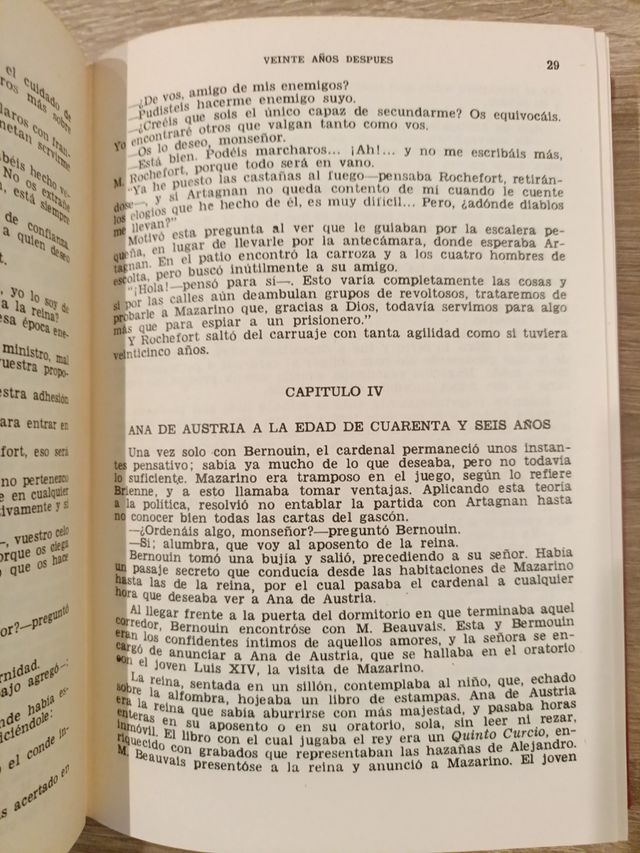 Libro 20 Años Después