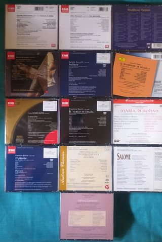Ocasion:26CDs, ESTUCHES ÓPERAS DOBLES, *LEER ANTE