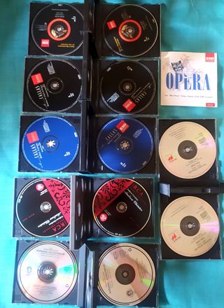 Ocasion:26CDs, ESTUCHES ÓPERAS DOBLES, *LEER ANTE