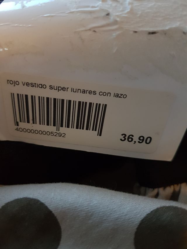 Vestido nuevo Muñeca de trapo