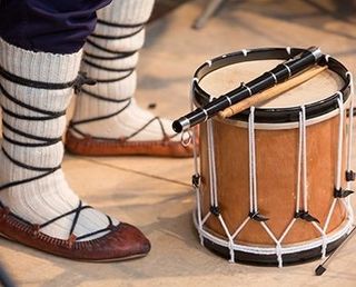 Conjunto tradicional vasco Vitoria