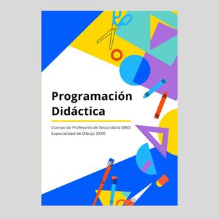 Programación Oposiciones Dibujo Secundaria
