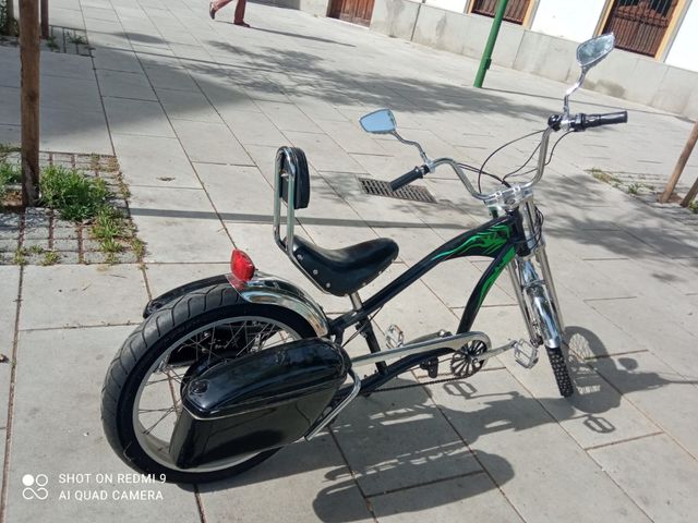 Bicicleta eléctrica choper