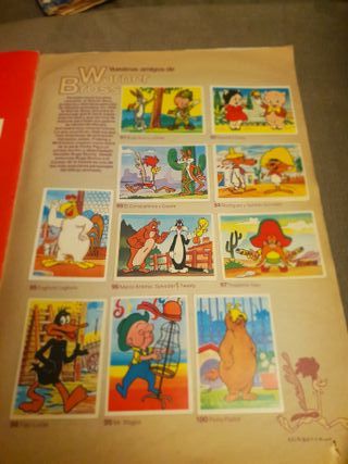 ALBUM DE CROMOS FESTIVAL DEL DIBUJO ANIMADO