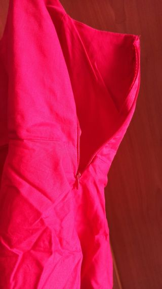 Blusa con escote profundo ROJO