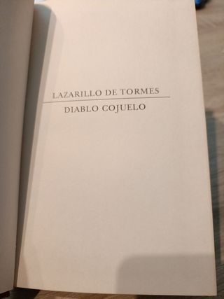 Libro Lazarillo de Tormes