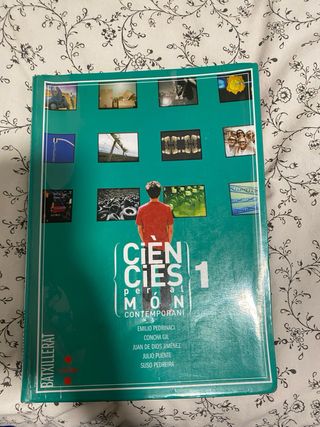Libros Ciencies del mon contemporani Bachillerato