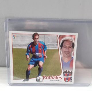 3 cromos Rubiales 2004 este megacracks mundicromo