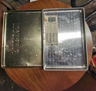 Scatola in latta antica