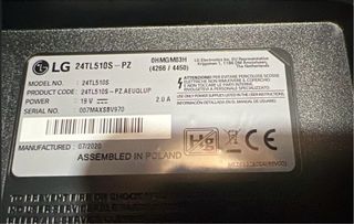 Monitor/ Smart Tv Lg “24 pulgadas”