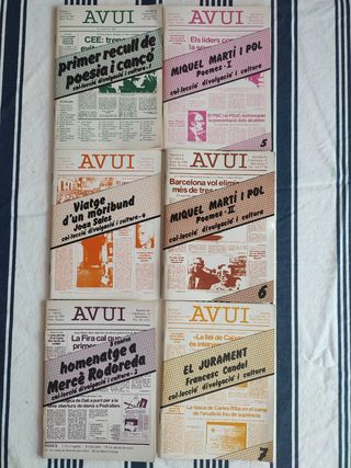 AVUI Col·lecció Divulgació i Cultura