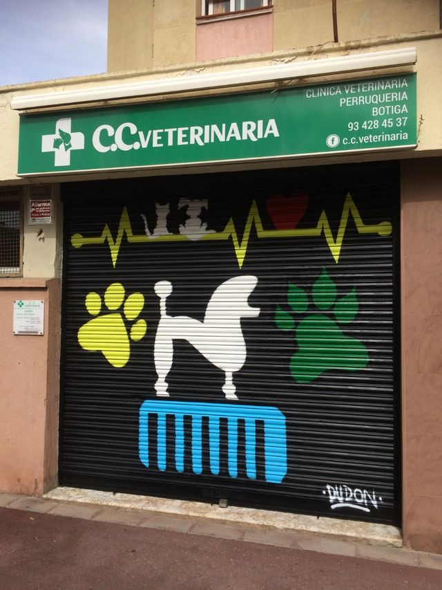 Dibujo sombras graffiti