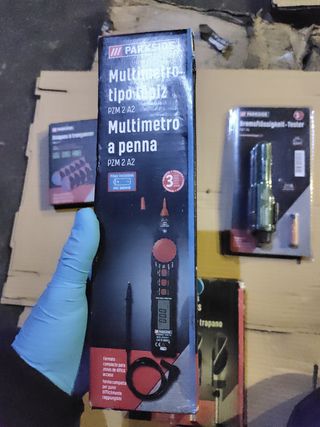 Lote multímetro. Discos corte brocas