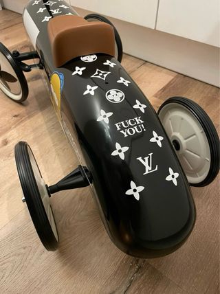 correpasillos vintage / baghera Coche en metal