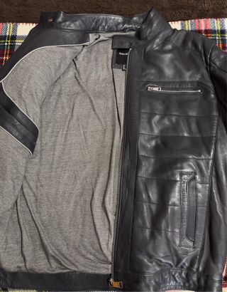 Cazadora de piel Pedro Del Hierro