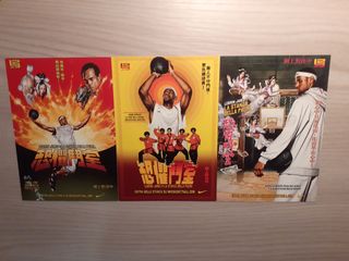 3 promocard/cartoline Nike Le Bron James