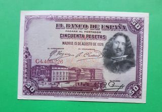 50 Pesetas 1928