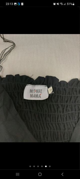 Vestido PREMAMÁ para fiesta.