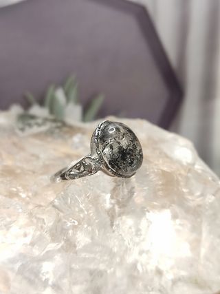anillo de Diamantes Herkimer