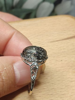 anillo de Diamantes Herkimer