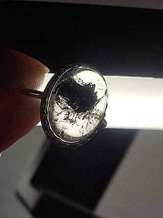 anillo de Diamantes Herkimer