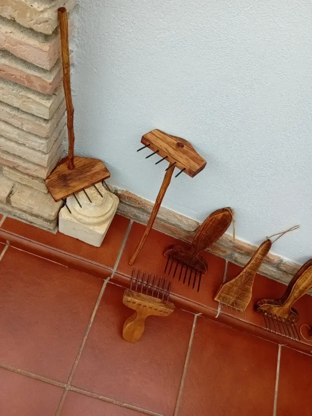 Peines cardar.  4 MODELOS. Ver fotos