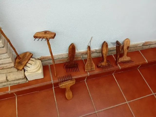 Peines cardar.  4 MODELOS. Ver fotos