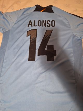 Camiseta selección española 2012 Alonso