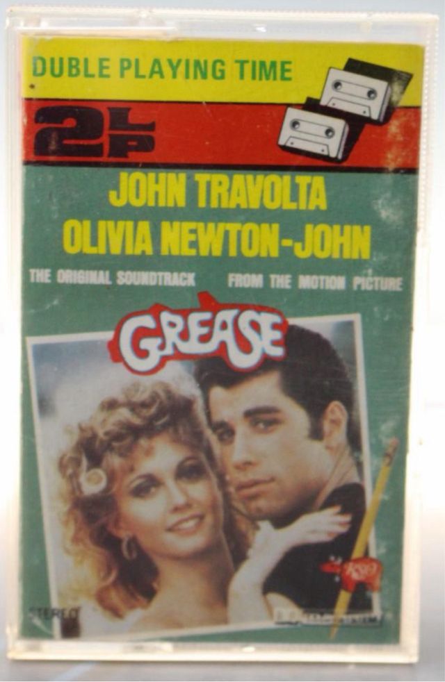 Cinta cassette banda sonora Grease