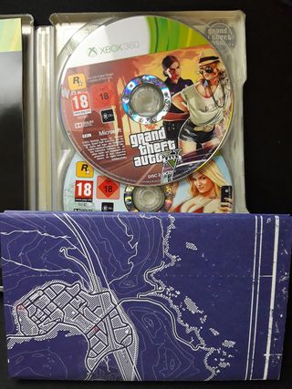 🆕➡️ GTA 5 edición especial xbox360. 