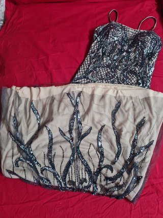Vestido rosa clará