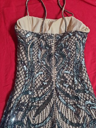 Vestido rosa clará