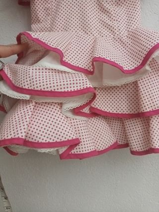 Traje flamenca niña