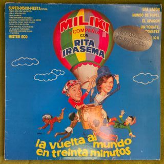 MILIKI & RITA IRASEMA La vuelta al Disco Vinilo LP
