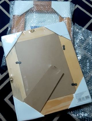 Conjunto de 2 molduras em cerejeira