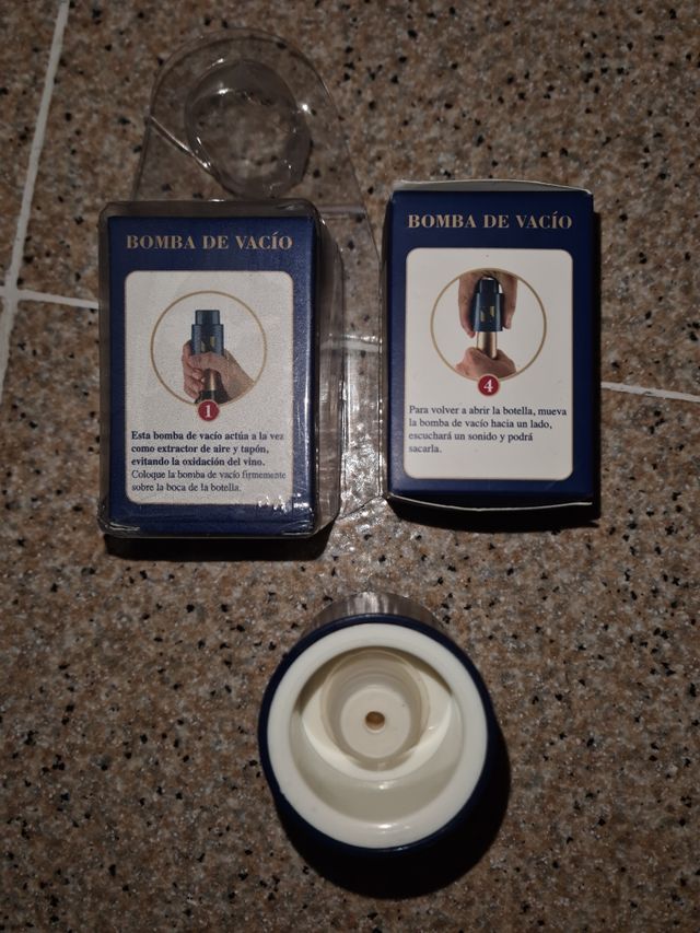 Bomba de vacío vino