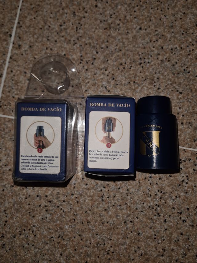 Bomba de vacío vino