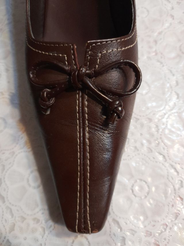 Zapatos piel marrones,como nuevos