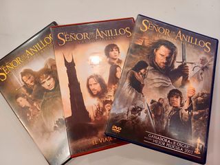 6 DVDs TRILOGÍA - EL SEÑOR DE LOS ANILLOS