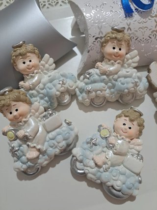 Bomboniere battesimo ceramica nascita comunione