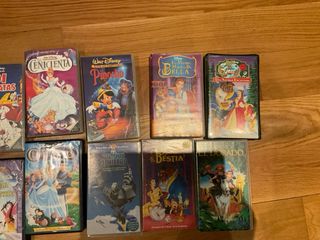 VHS INFANTIL DISNEY, PIXAR etc.
