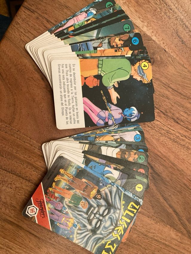 Juego de cartas Ulises 31