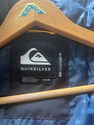 Abrigo Nieve Quicksilver Nueva- Talla M