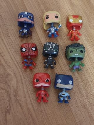 Lote Figuras SuperHeroes Marvel - DC
