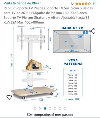 Mesa para televisión